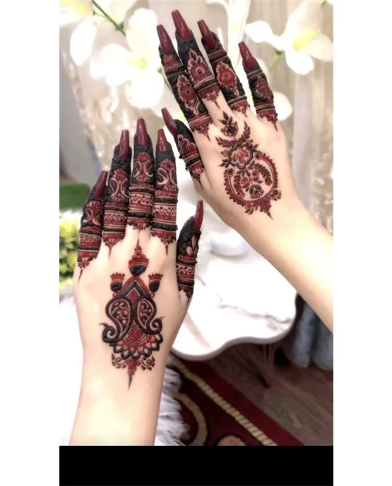 Classic Paisley Fusion Latest Mehndi Design Classic Paisley Fusion Latest Mehndi Design